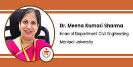 Interview Dr Meena Kumari Shrama Head of Department Civil Engineering at Manipal university Jaipur